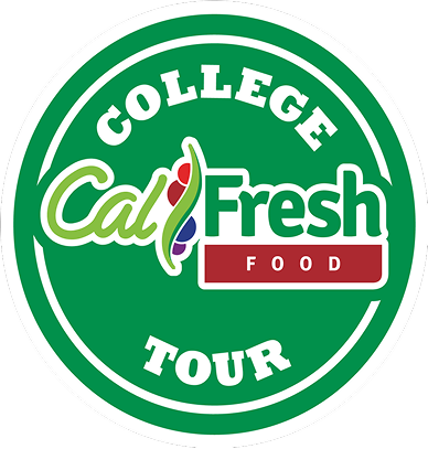 CalFresh College Tour logo